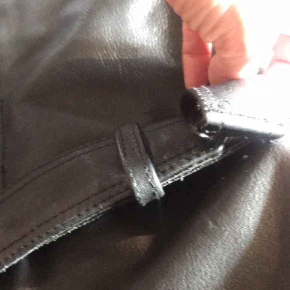 Leather Biker Vest - Picture 14 of 17